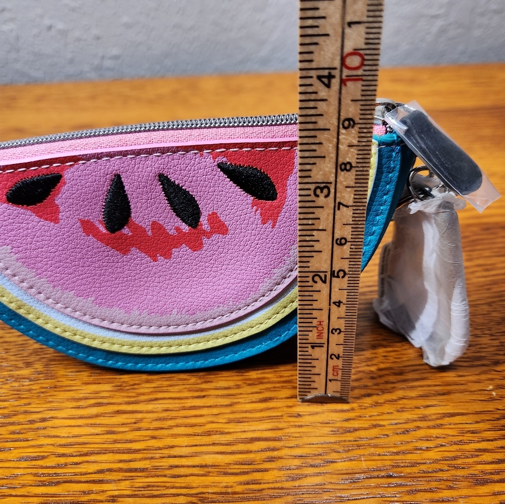 Vera Bradley Watermelon Coin Purse Charm - Picture 8 of 9